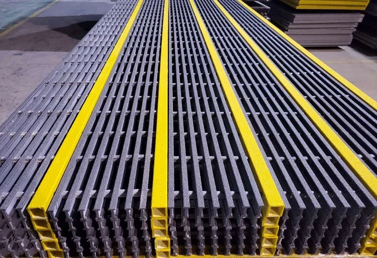Fiberglass Grating Stair Treads  Drayson Composite (2)